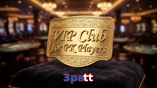 Main screen of 3Patt vip page for PK players